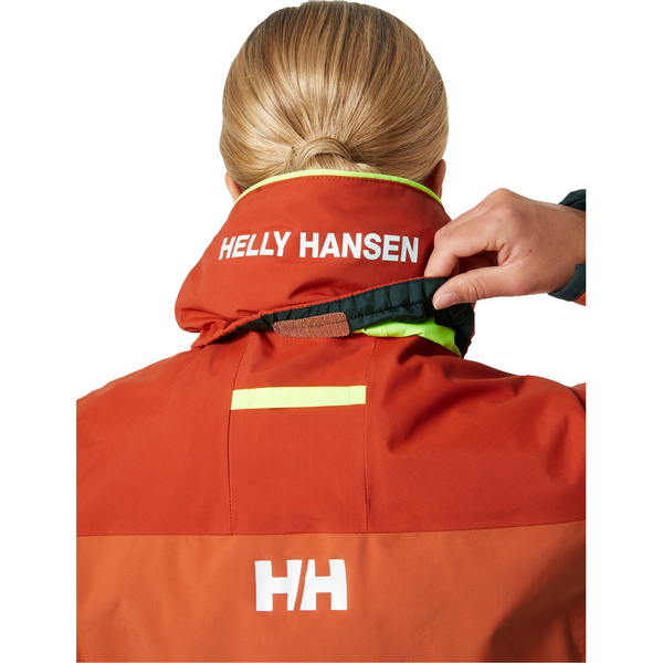2023 Helly Hansen Kvinder Pier 3.0 Sejljakke 34177 - Terracotta